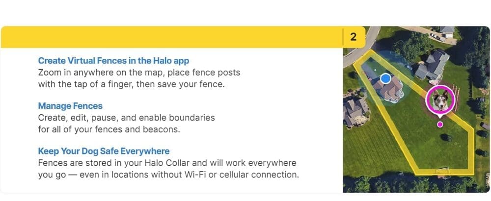 Step 2: Create Virtual Fences - GPS Dog Collar Fence
